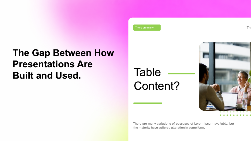 The presentations that perform best over time aren't necessarily the most visually refined. They are the ones that are structurally sound—the ones that remain perfectly understandable when the original context is removed, the presenter is absent, and the audience interacts with the information in entirely unexpected ways.